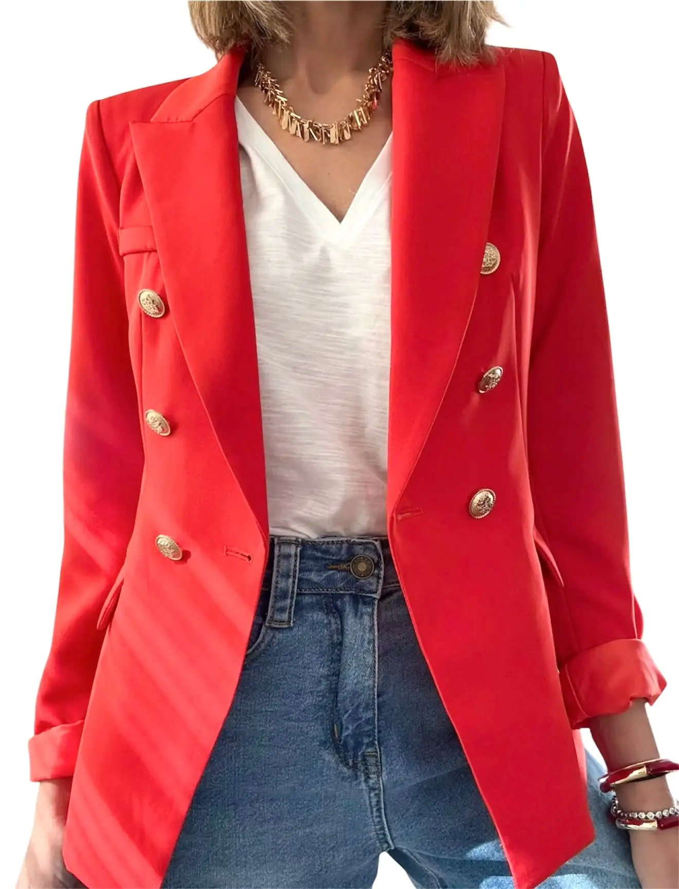 Blazer Carola Coral - Image 3