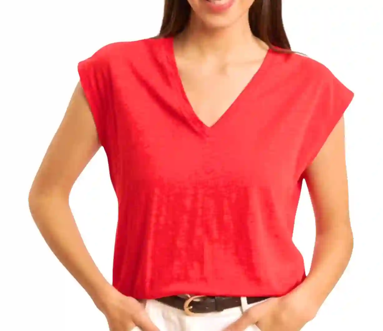 Camiseta color rojo