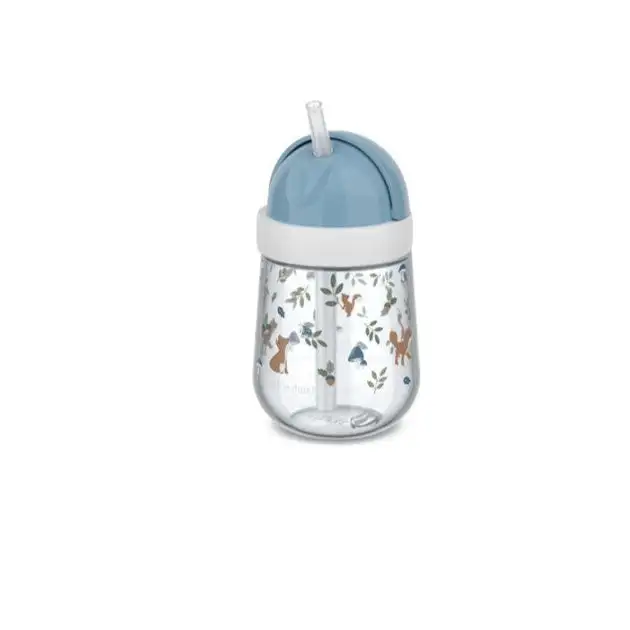 Vaso con pajita Forest Friends