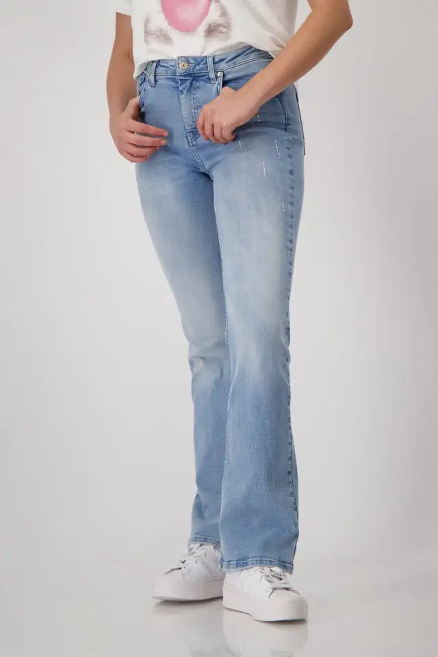 Pantalón Monnari Denim with a pedrery