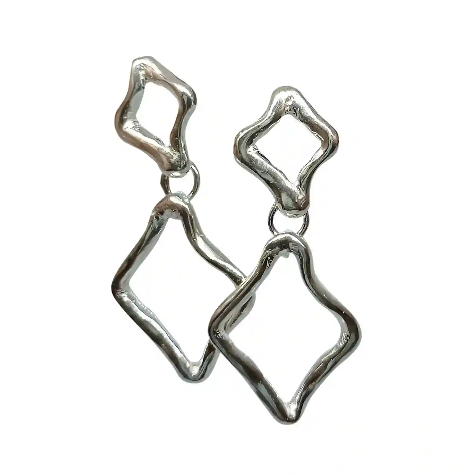 Pendientes dobles de Asha