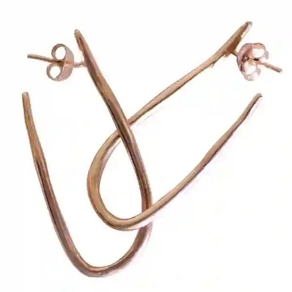Elegantes largos aros