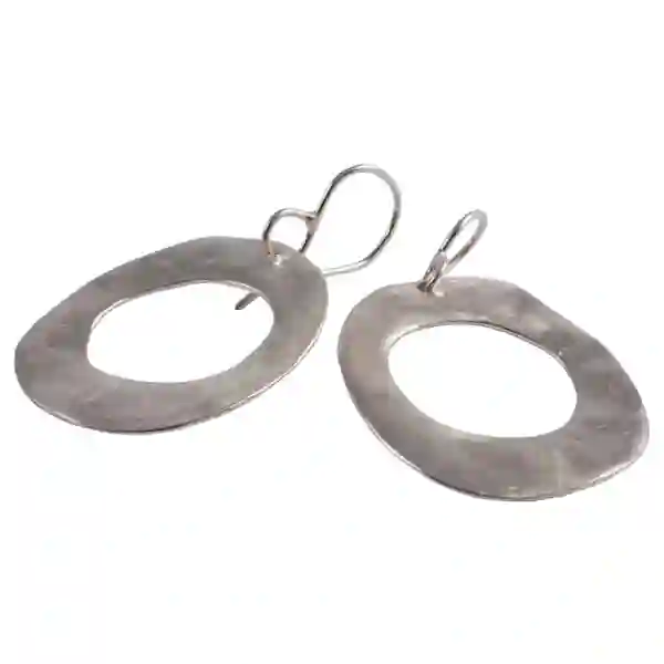 Pendientes de aro plano lola