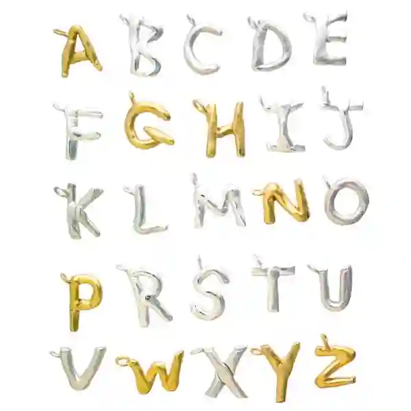 Collar inicial A-Z
