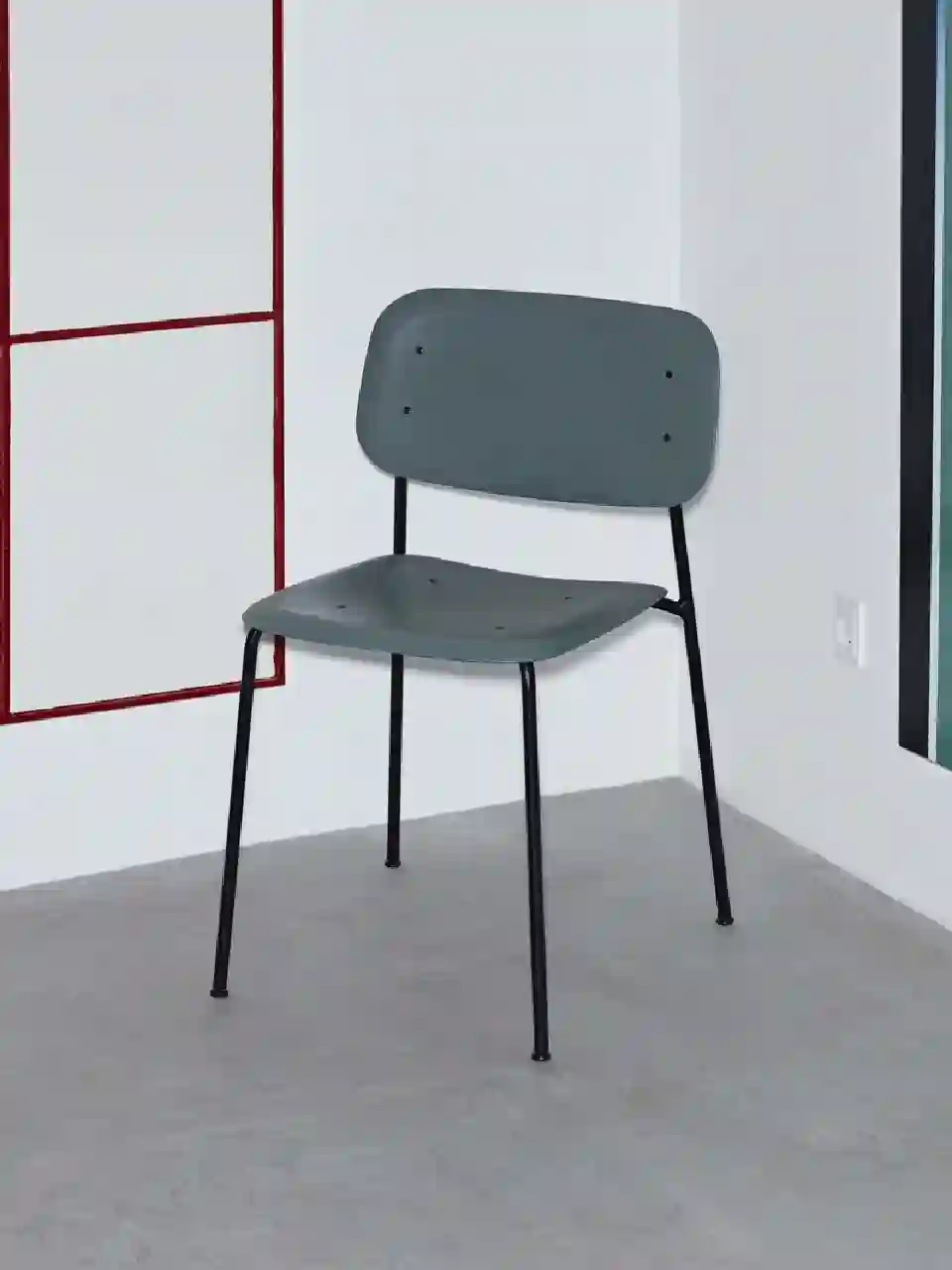 Soft Edge 45 - Dusty Green/Black