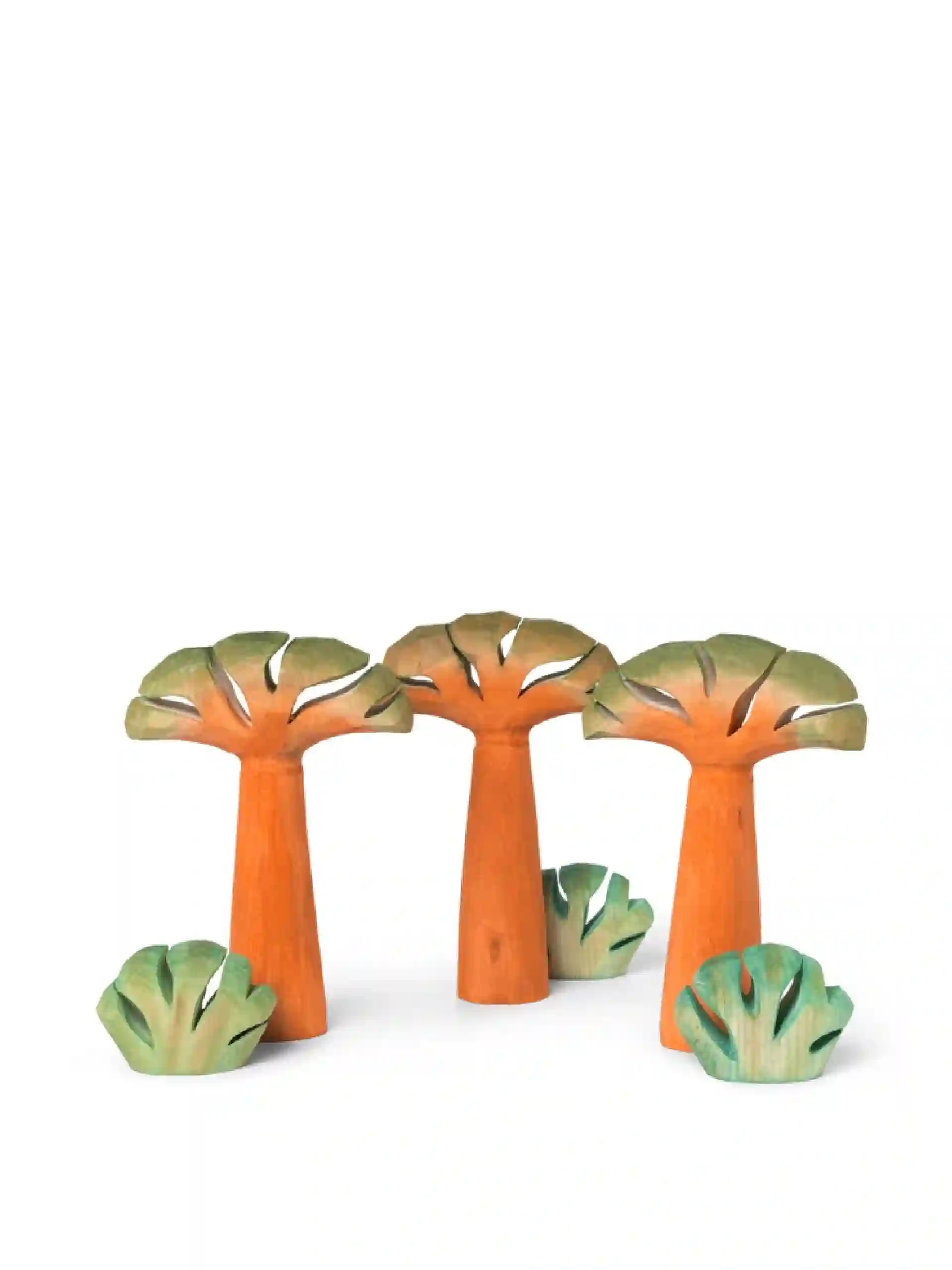 Hand Carved Baobab and Bush
