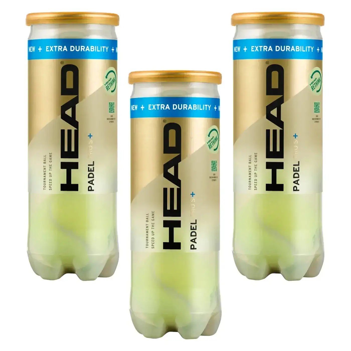 Pack 3 Botes de Pelotas Head Pro S+