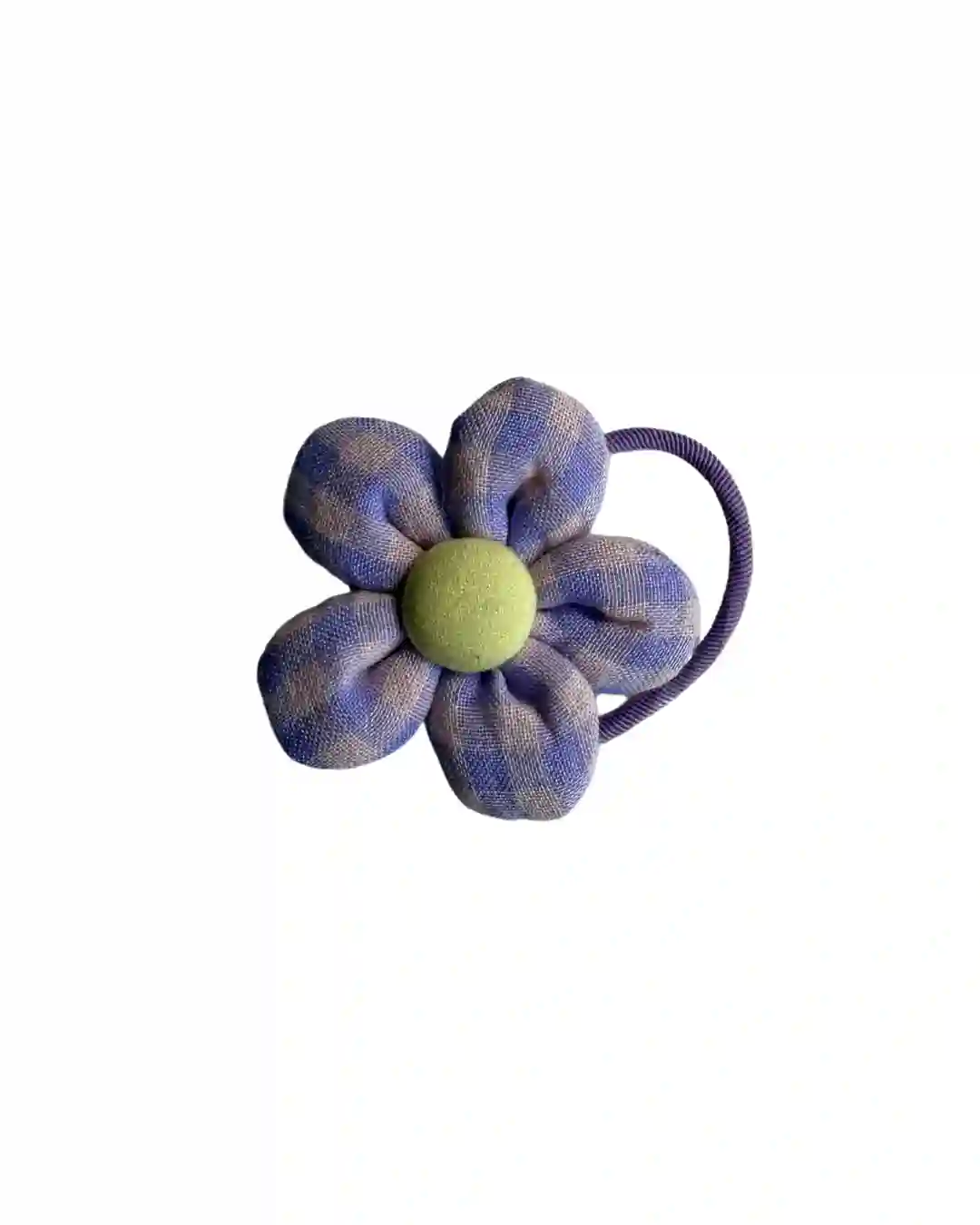 Coletero flor vichy morado