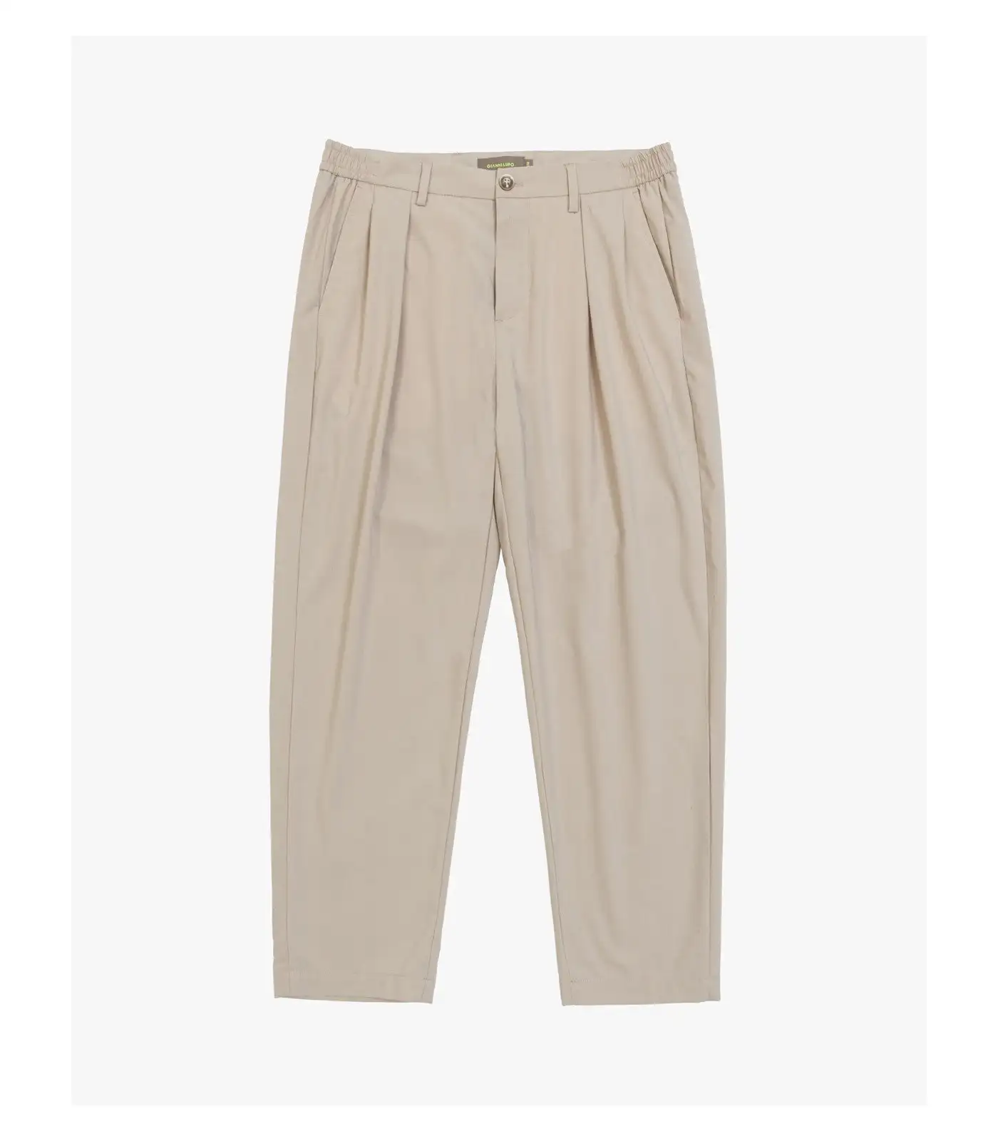 Pantalón corte relajado BEIGE - Imagen 3