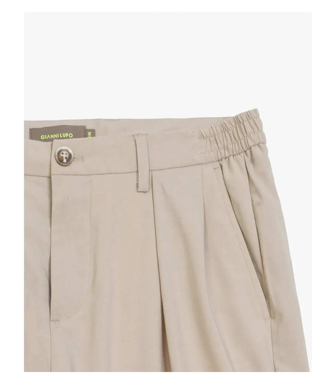 Pantalón corte relajado BEIGE - Imagen 4
