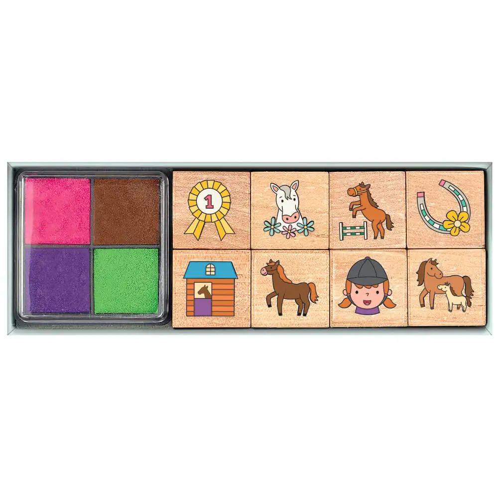 Set of stamps horses - Image 2