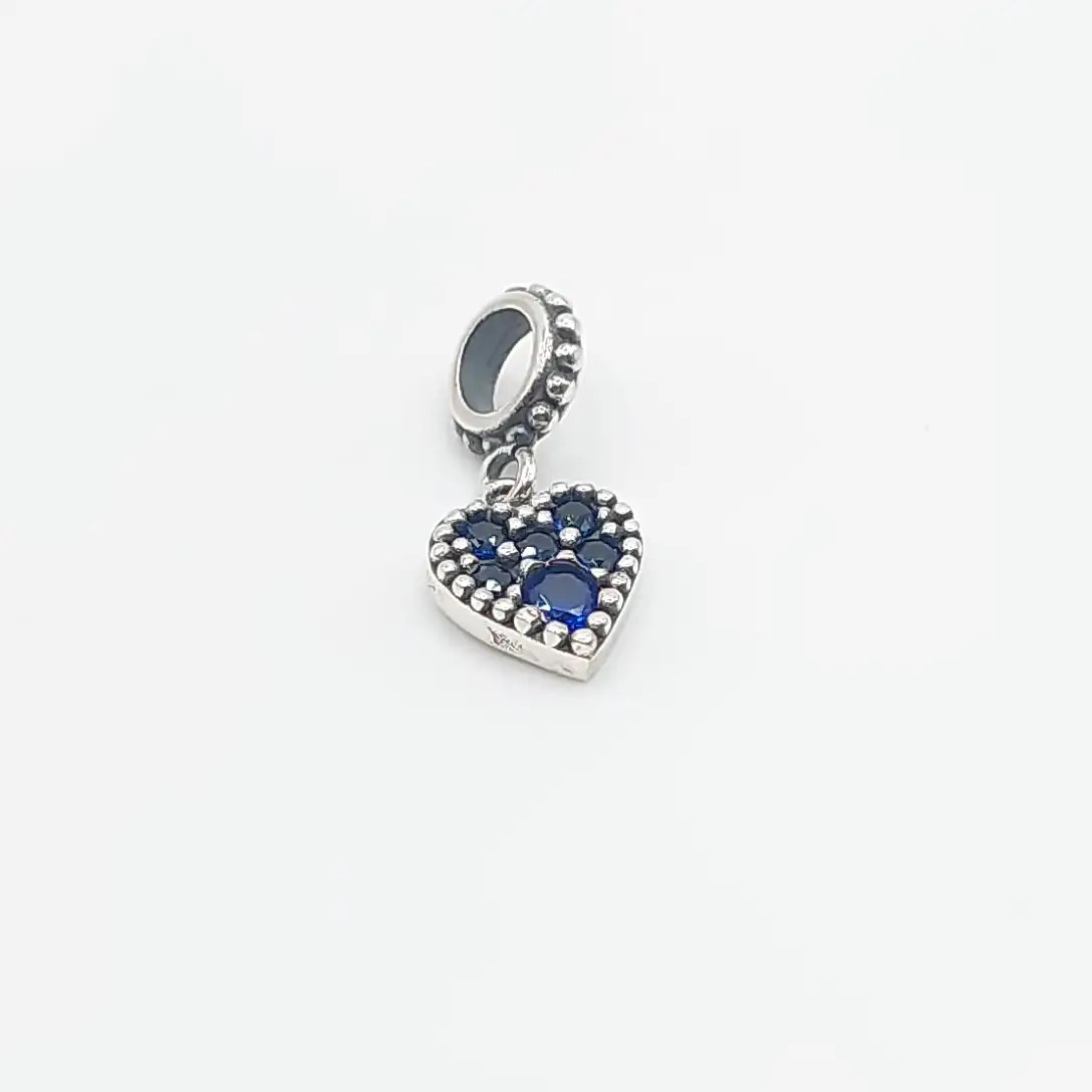 Colgante Corazón Azul