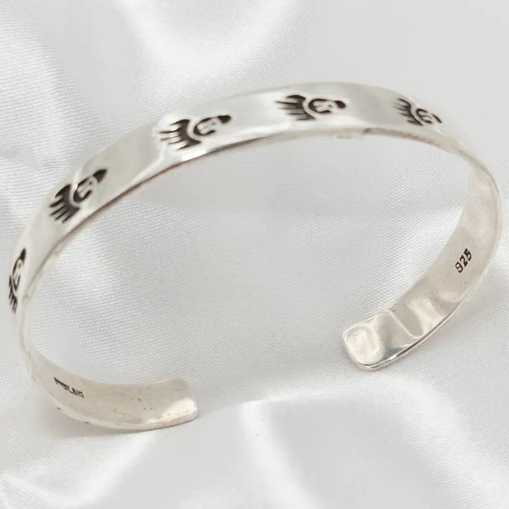 Pulsera plata indi
