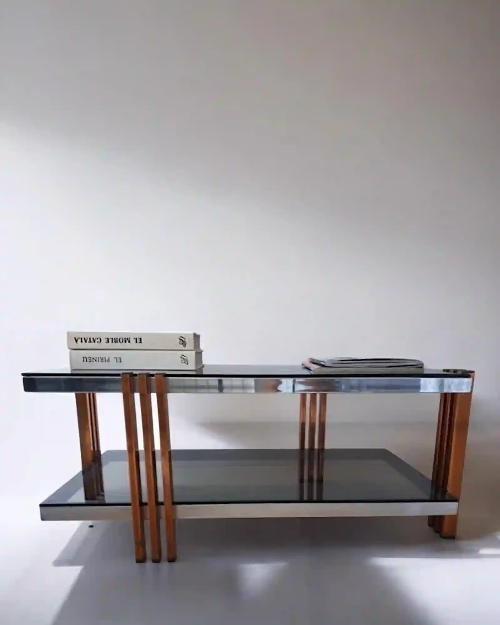 Mesa vintage de estilo Willy Rizzo