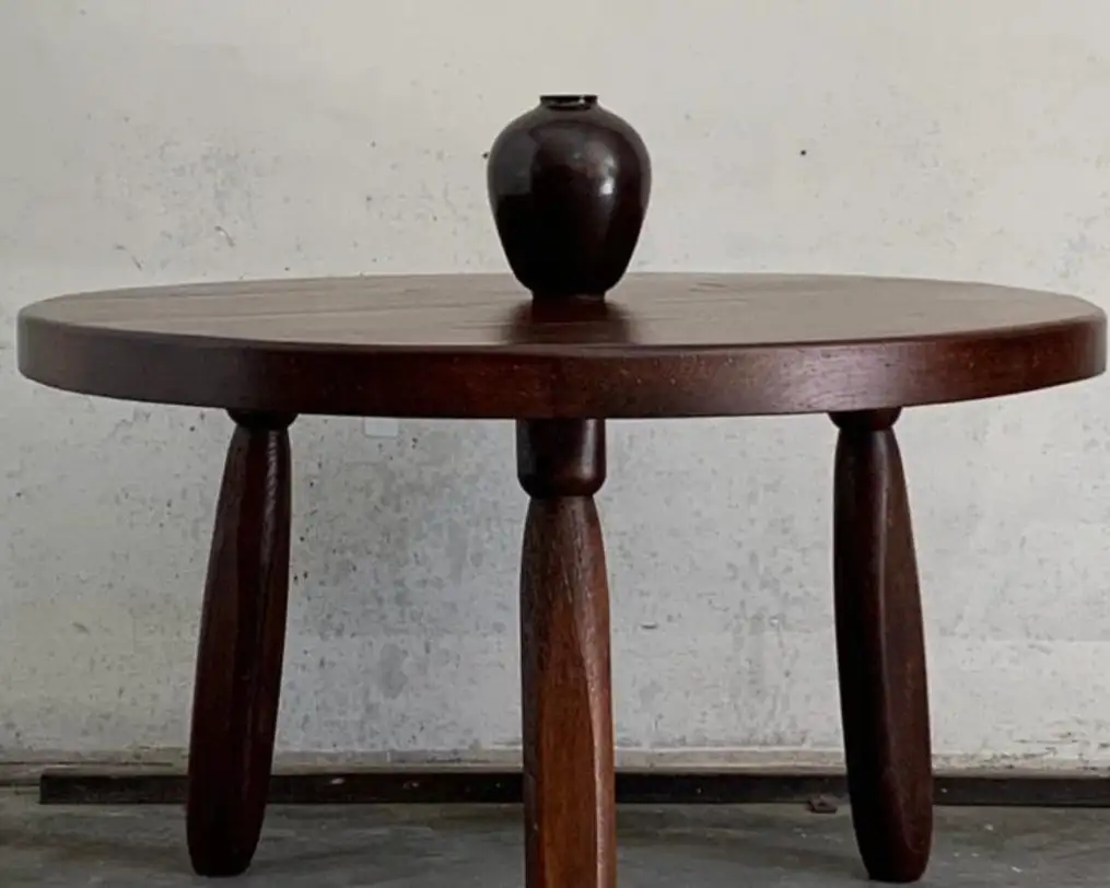 Mesa  de comedor de madera vintage - Imagen 2