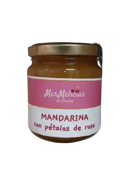 Mermelada de Mandarina con Pétalos de Rosa