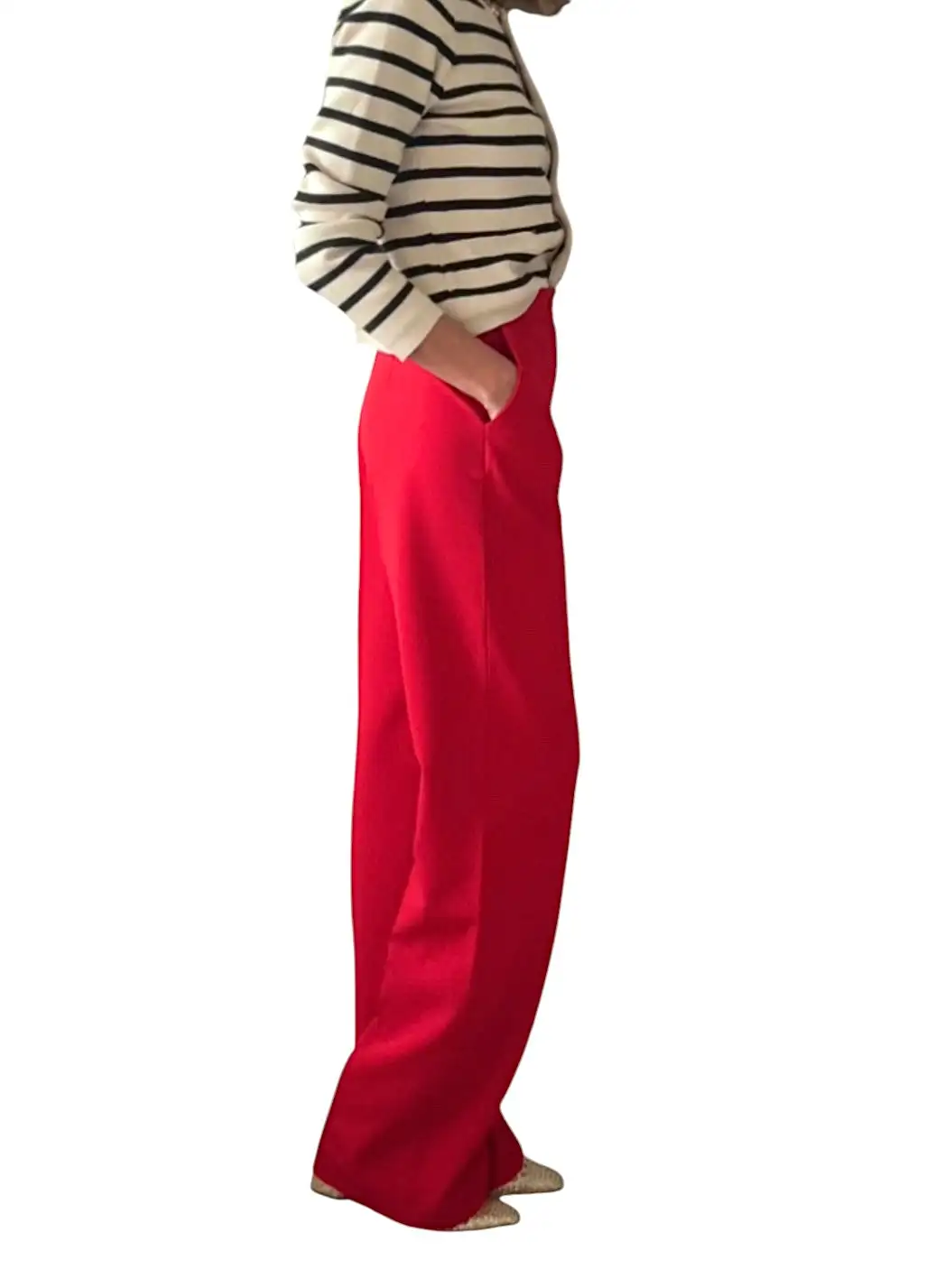 Pantalón traje rojo - Imagen 3