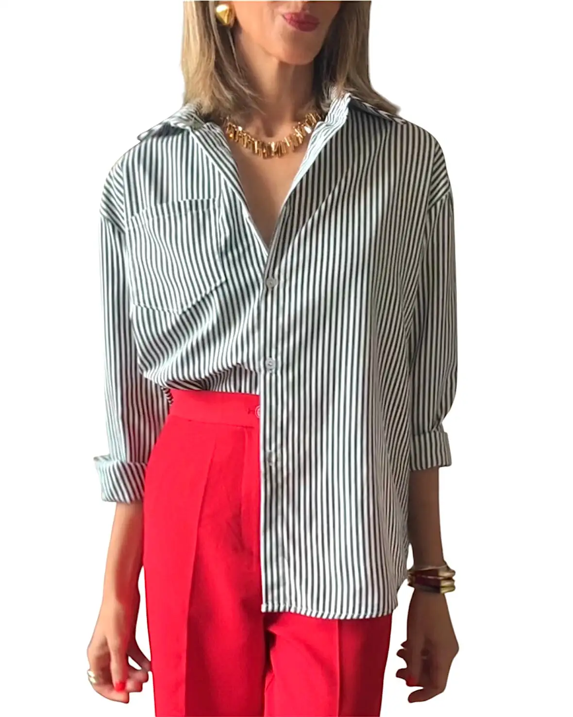 Camisa rayas blanco&negro