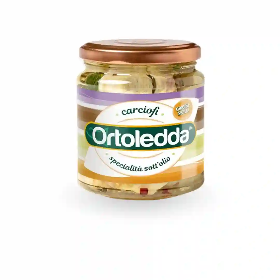 Alcachofas en aceite Ortoledda 280 grs