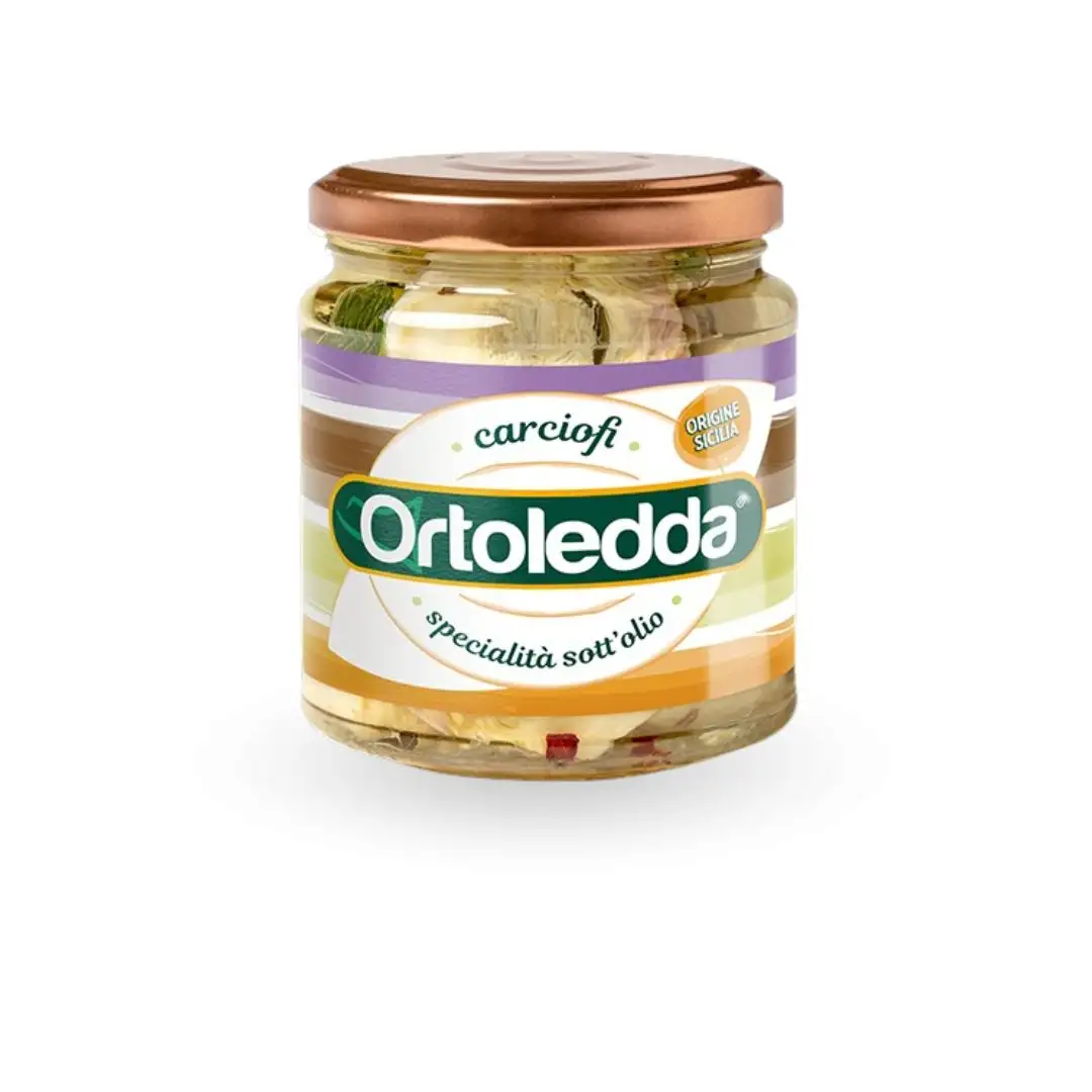 Alcachofas en aceite Ortoledda 280 grs