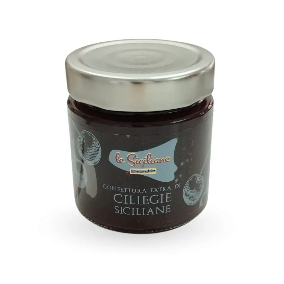 Confitura Extra de Cerezas Le Siciliane  240 grs