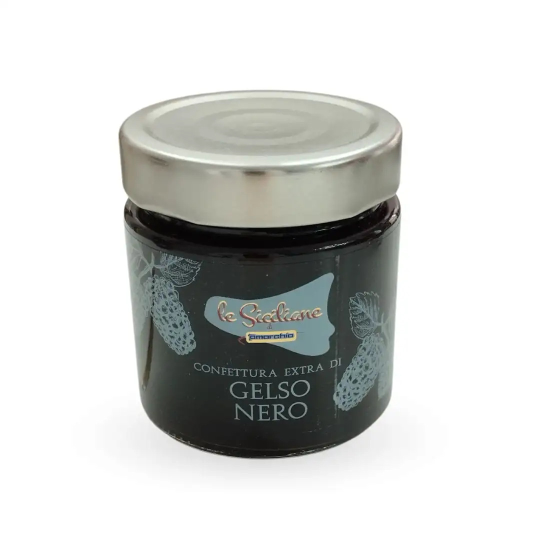 Confitura Gelso Nero Le Siciliane 240 g