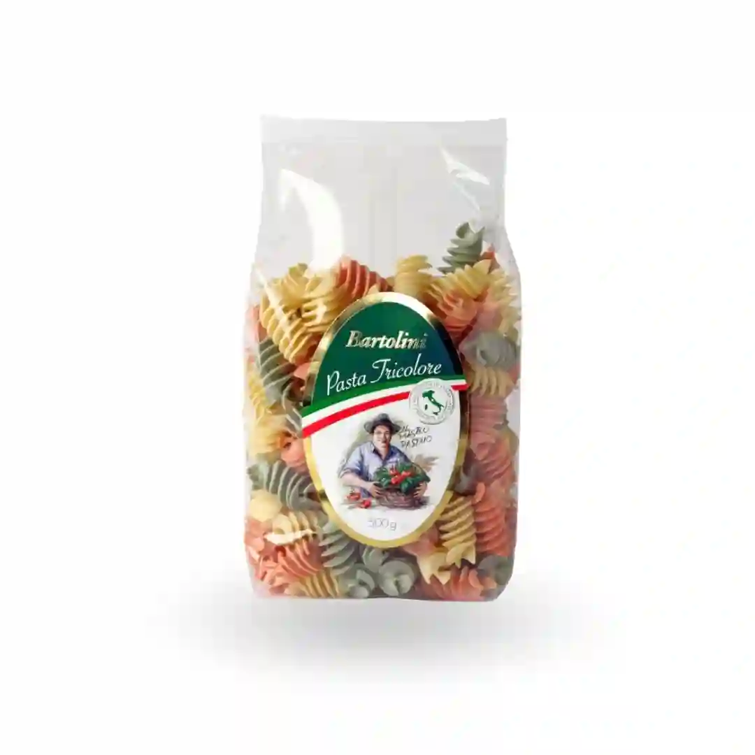 Fusilli de Sémola Tricolore Bartolini 500 grs