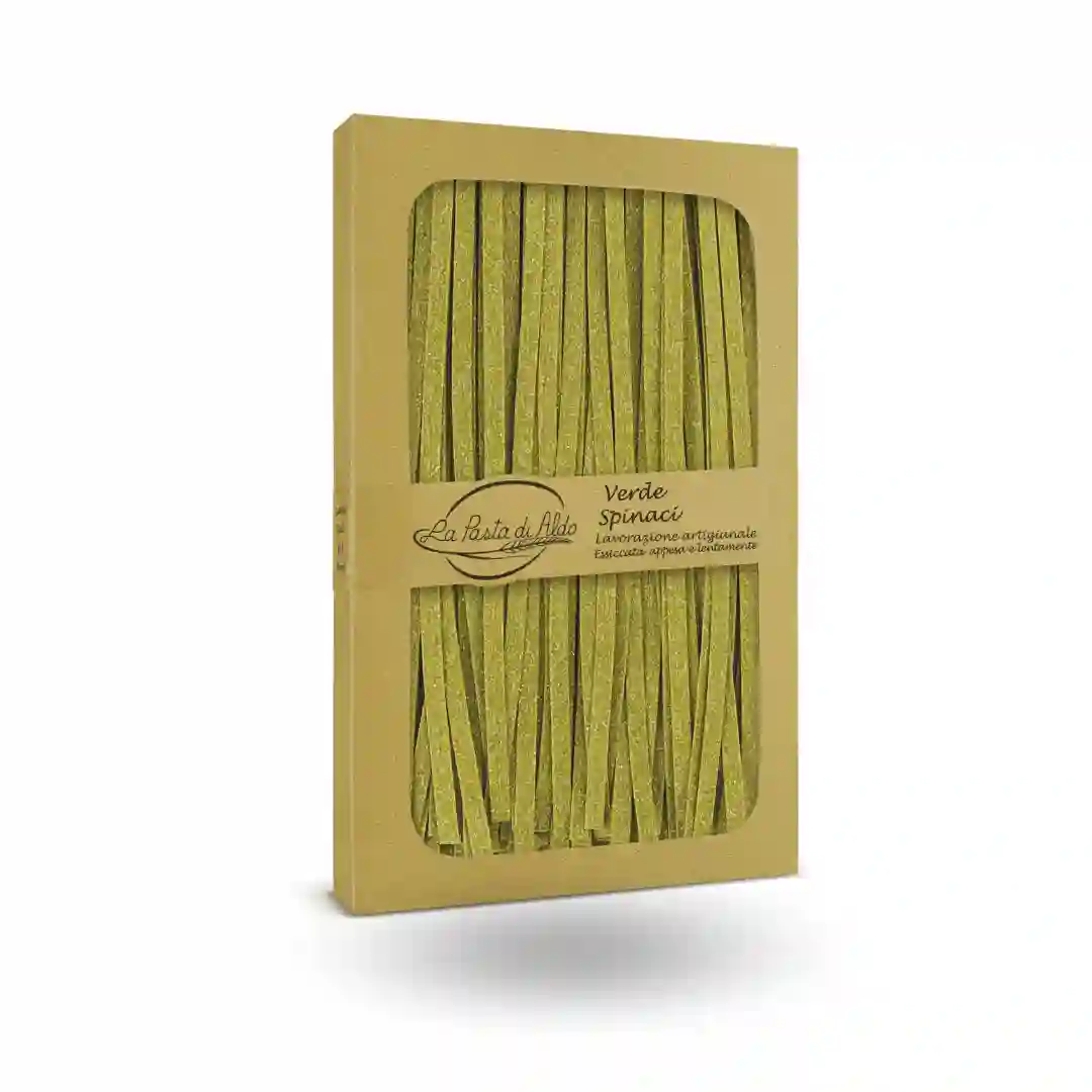 Tagliatelle con Espinacas La Pasta di Aldo 250 grs
