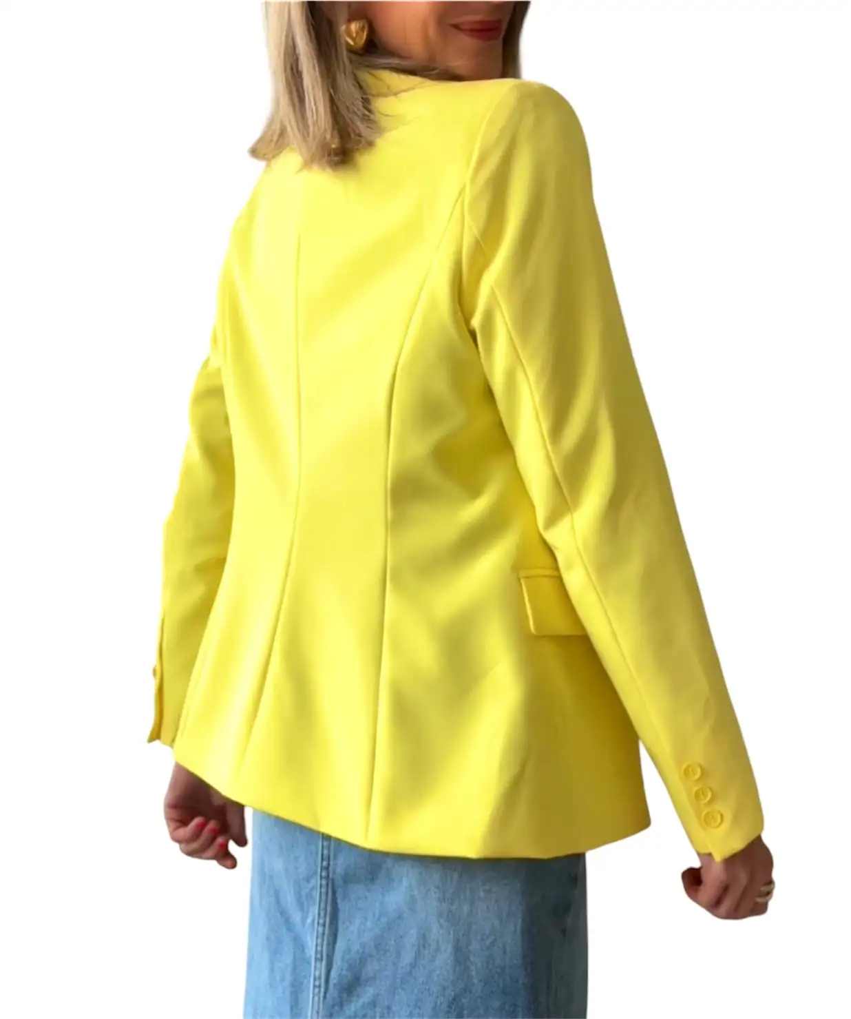 Blazer Olivia Amarillo - Image 4