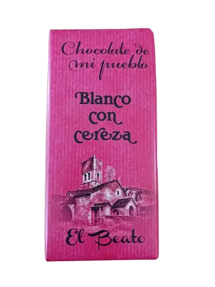 Chocolate Blanco con Cereza