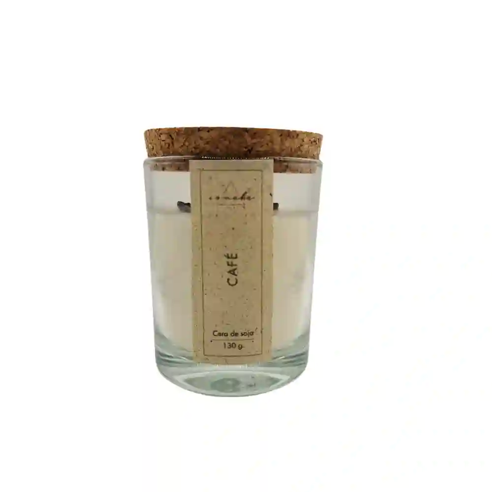 Vela artesana Conele 100% soja Café