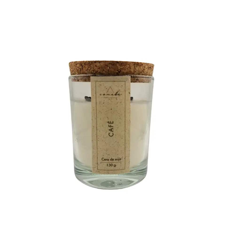 Vela Artesana Conele 100% Soja Café