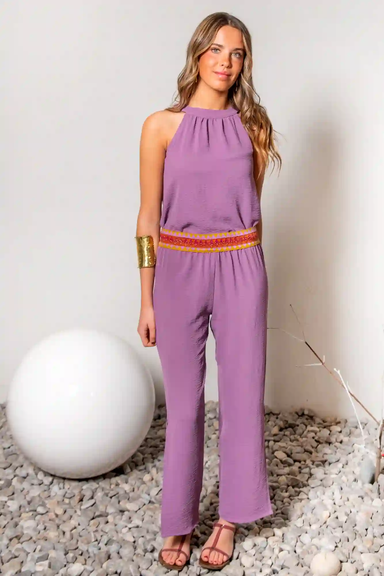 PANTALÓN RABAT MORADO