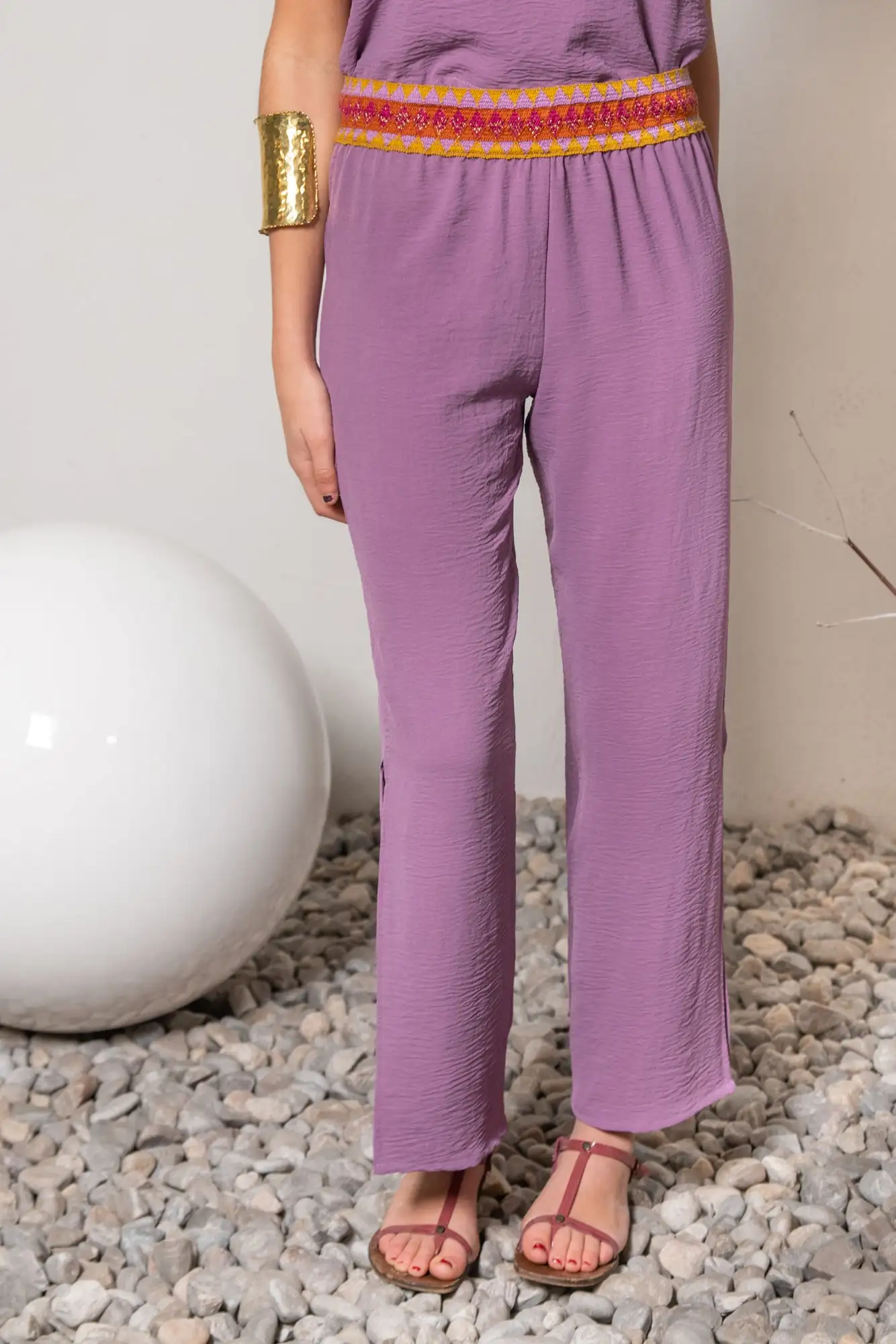 PANTALÓN RABAT MORADO - Imagen 4