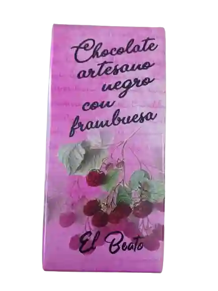 Tableta de chocolate Negro con Frambuesa