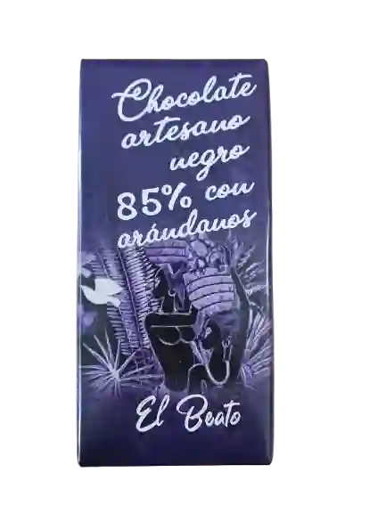 Tableta de chocolate Negro con Arándanos