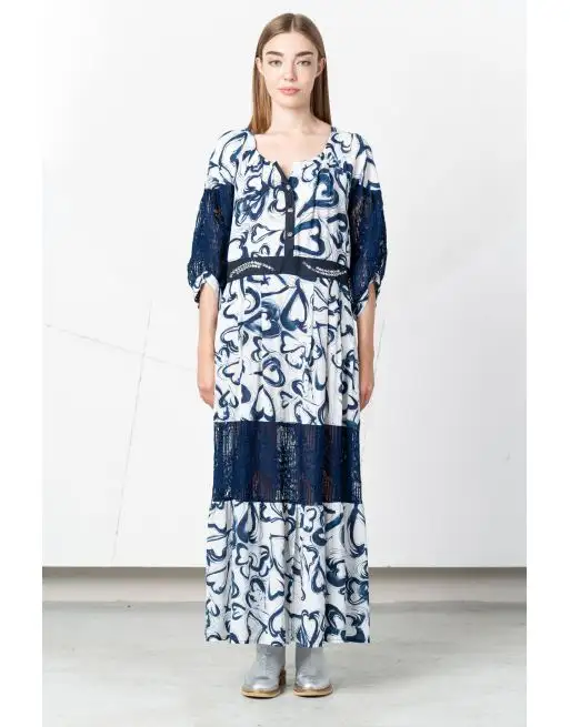 Vestido ELISA CAVALETTI estampado corazones - Imagen 2