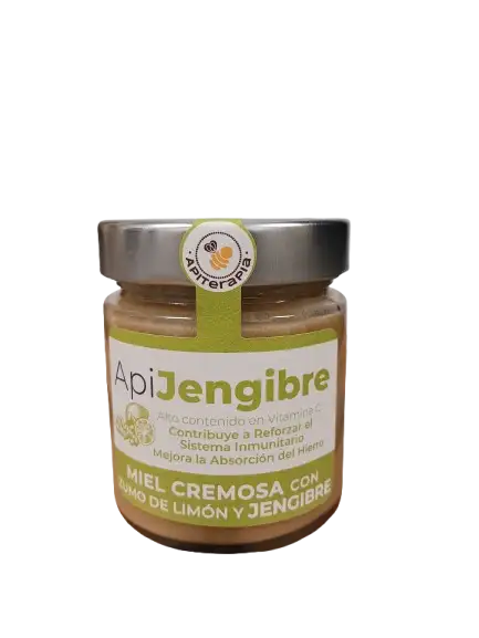 Miel con Jengibre y Limón
