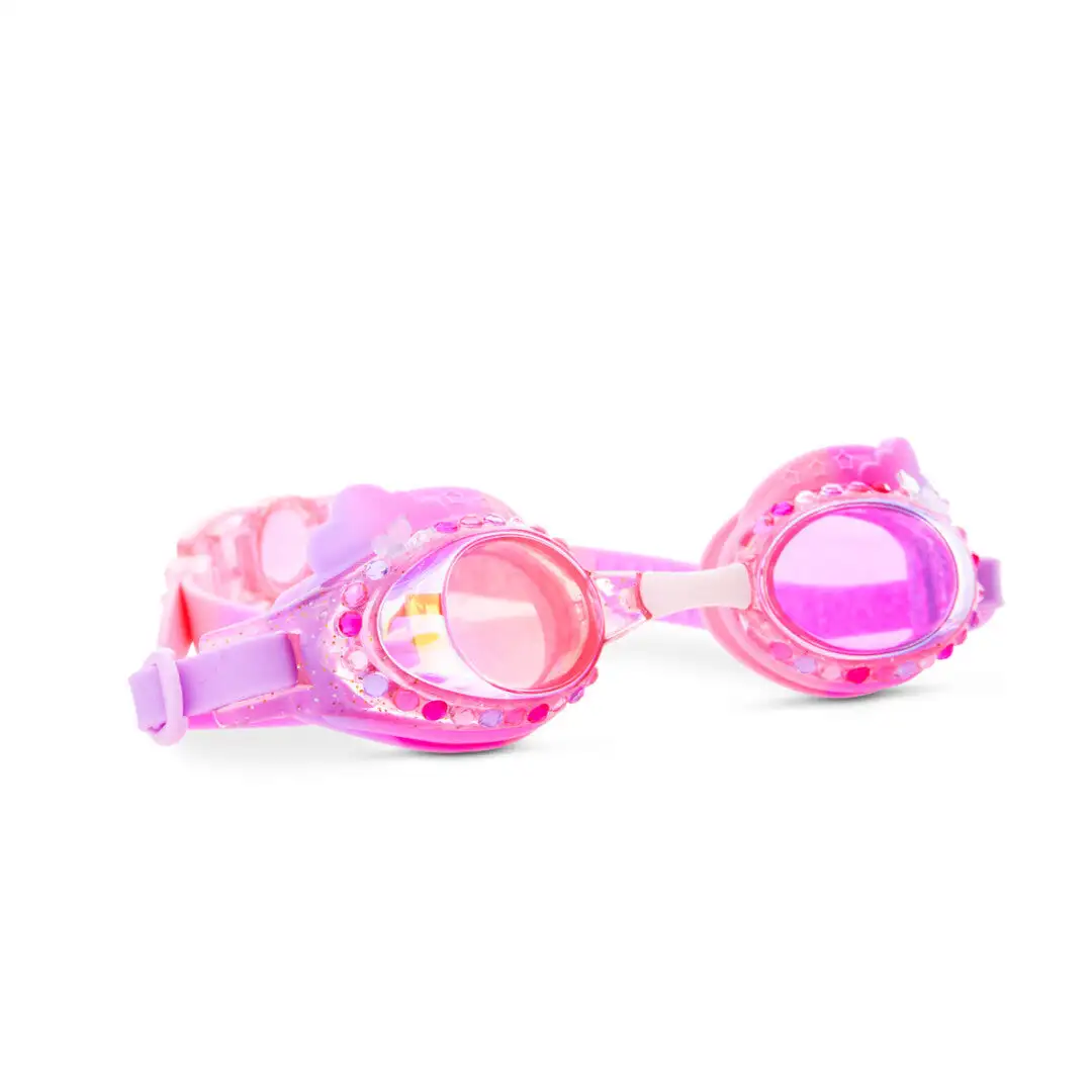 Rainbow fuchsia diving glasses