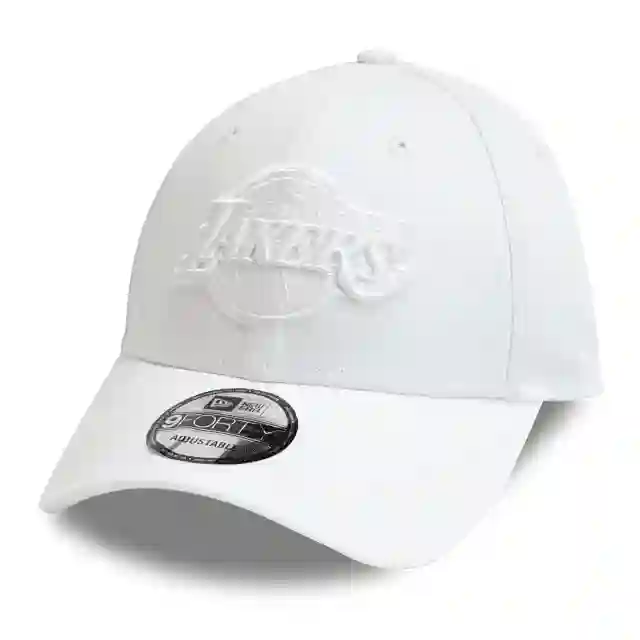 9FORTY NBA ESSENTIAL LOS ANGELES LAKERS White/White - NEW ERA