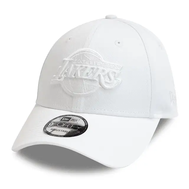 9FORTY NBA ESSENTIAL LOS ANGELES LAKERS White/White - NEW ERA