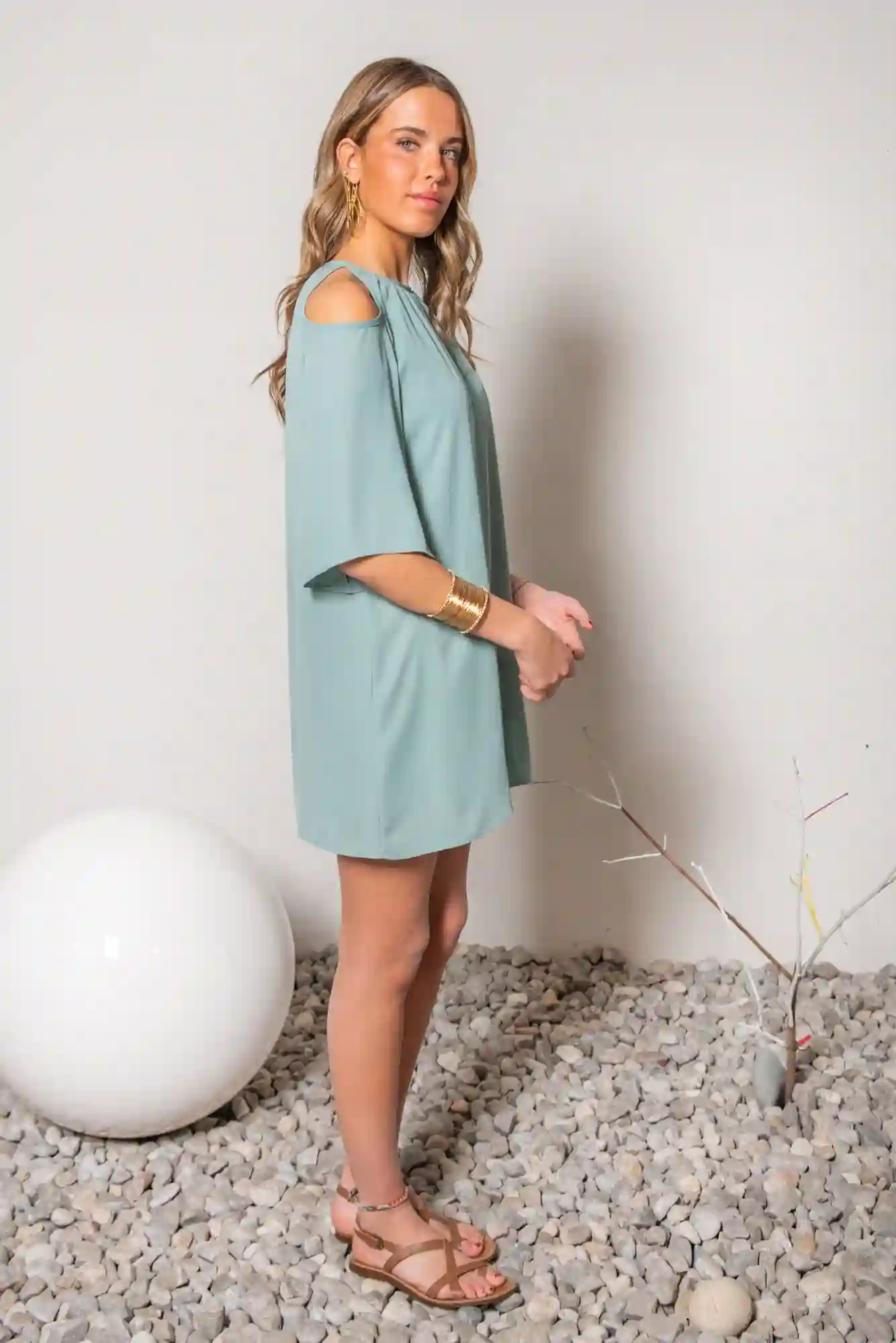 Bogotá green dress