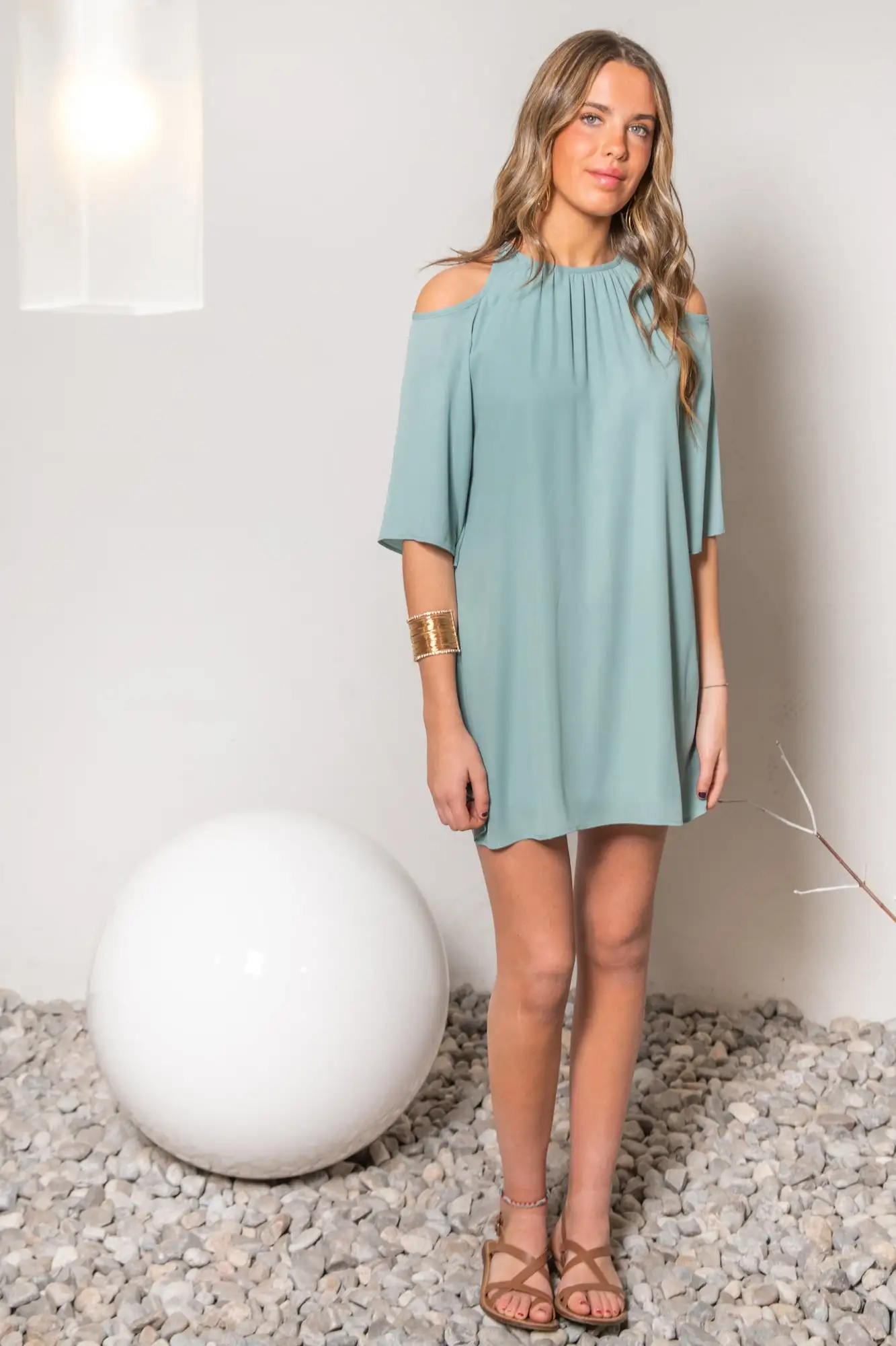 Bogotá green dress - Image 2