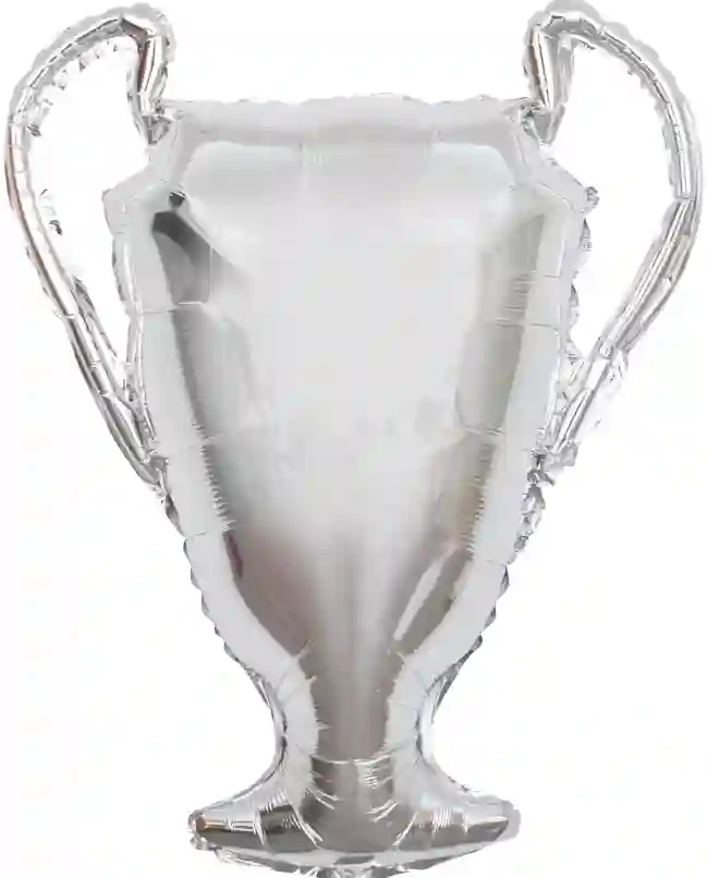 Globo Copa Plata Con Helio