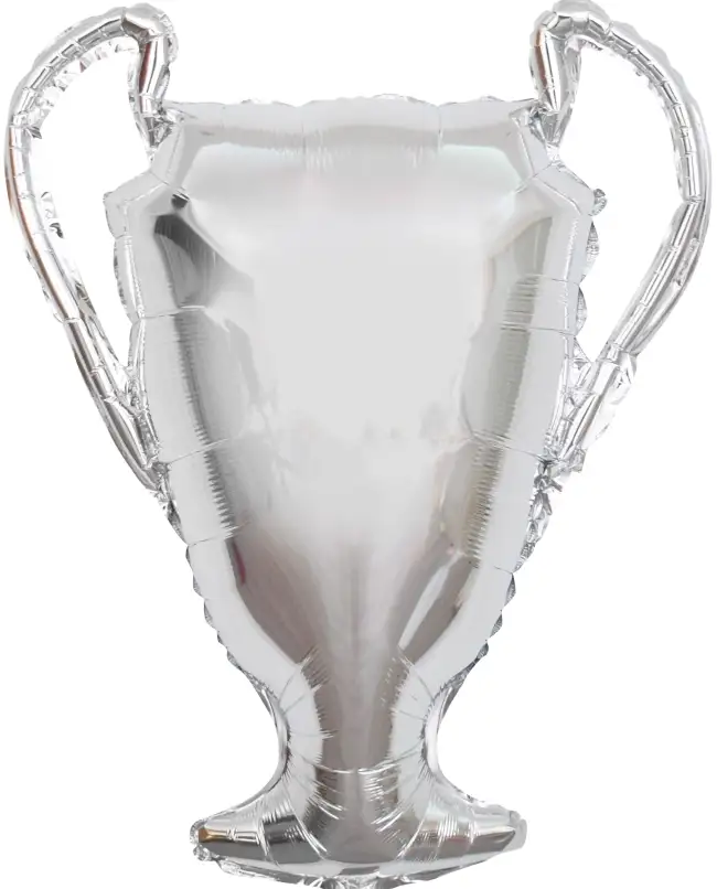 Globo Copa Plata Con Helio
