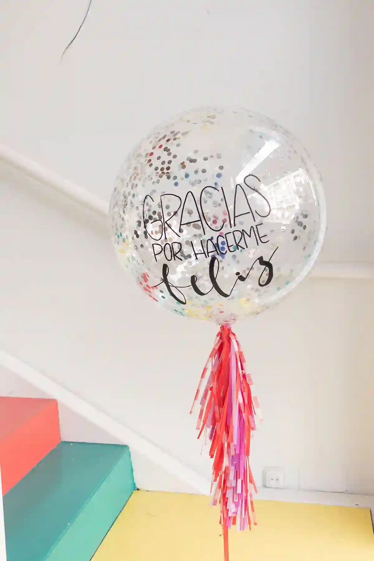 BURBUJA CONFETTI SILVER