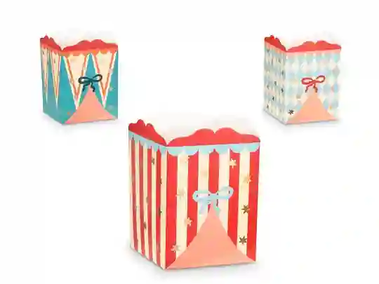 Cajas Snack Circo - 6 UD