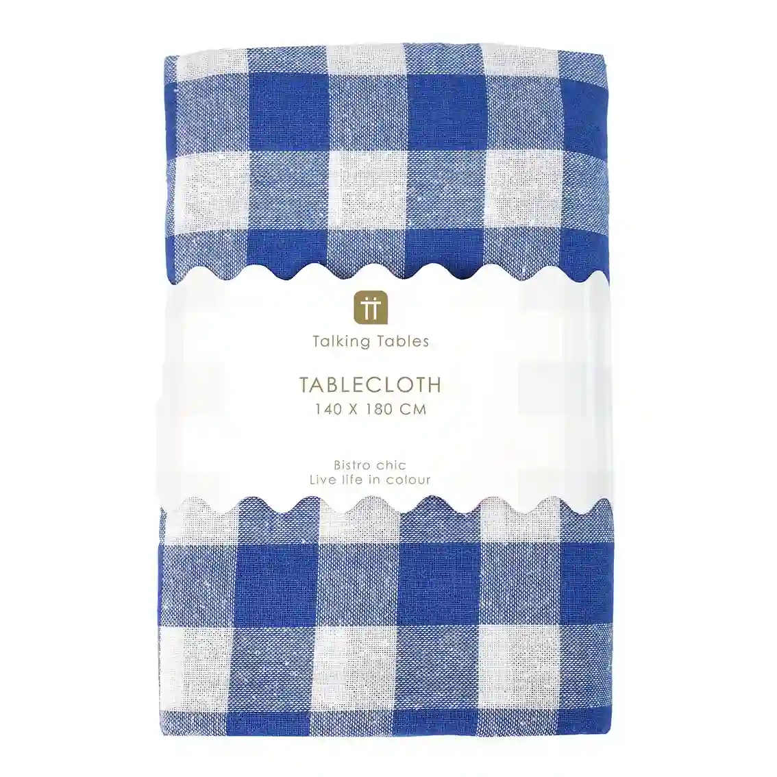 Mantel Tela Vichy Azul