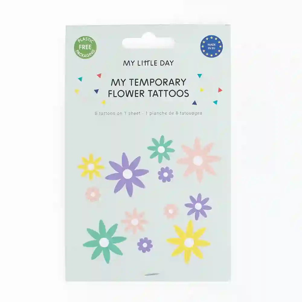 Tatuajes margaritas - 8ud