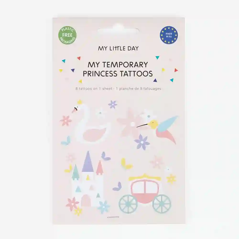 Tatuajes princesa - 8ud